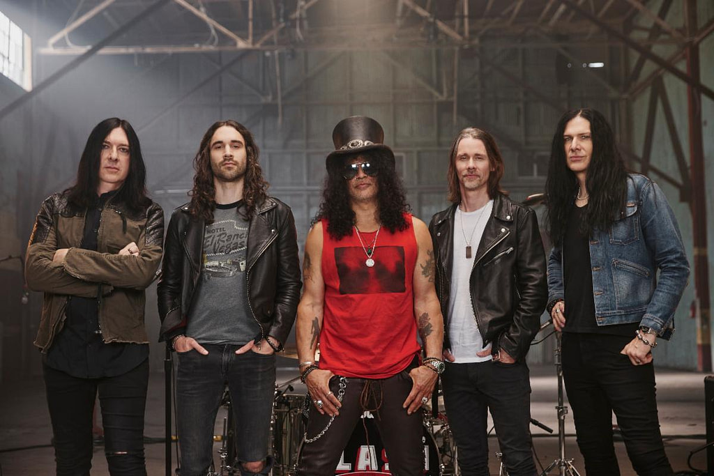 Slash Ft. Myles Kennedy and the Conspirators - Release New Song "Call Off The Dogs" Today SLASH FT. MYLES KENNEDY & THE CONSPIRATORS (L-R): BRENT FITZ (drums), FRANK SIDORIS (guitar & vocals), SLASH (guitar), MYLES KENNEDY (vocals), and TODD KERNS (bass & vocals)