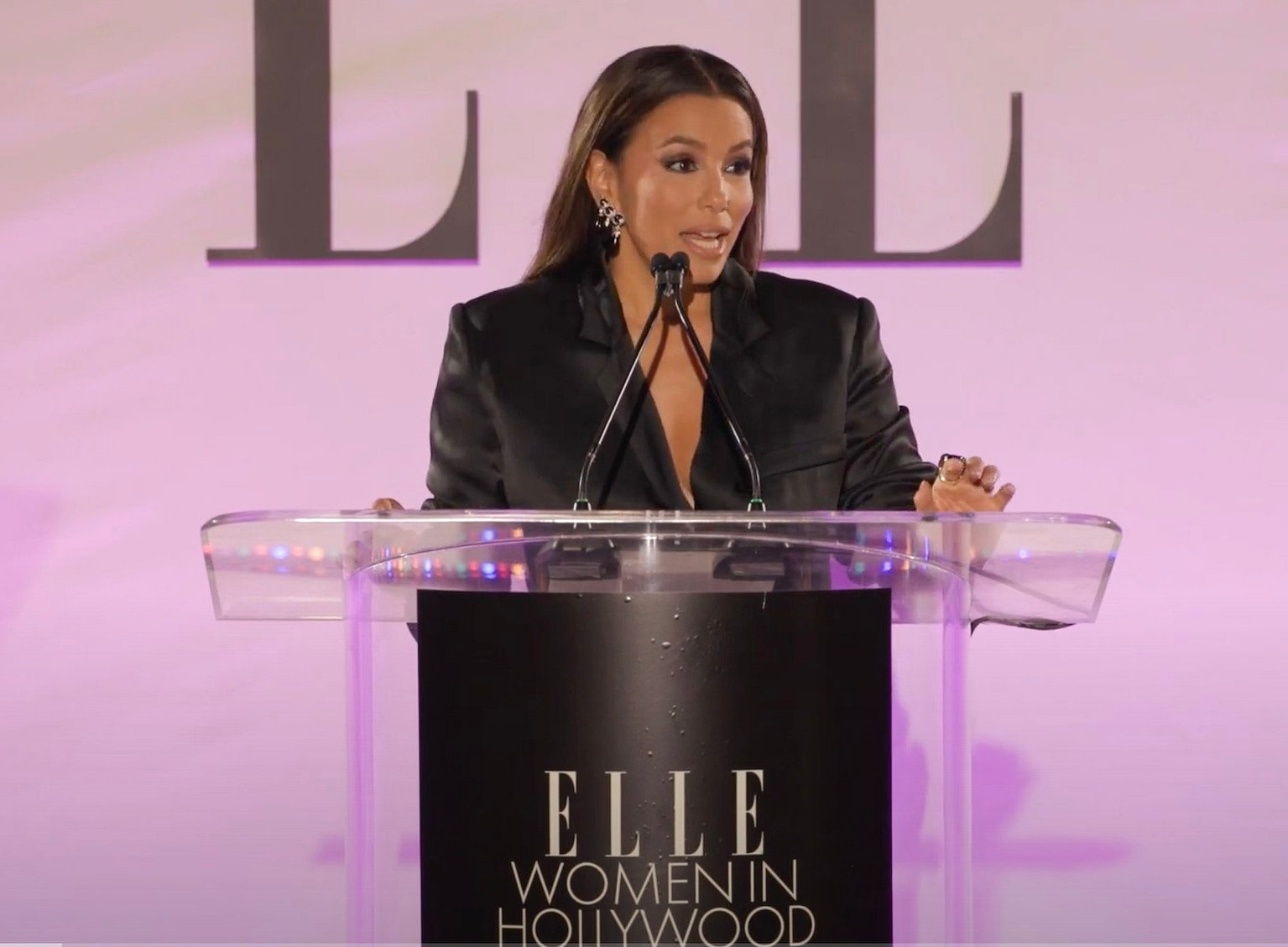 Eva Longoria Host of ELLE's 27th Annual Women In Hollywood Celebration