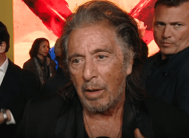 Al Pacino Interview at Hunters Series Premiere