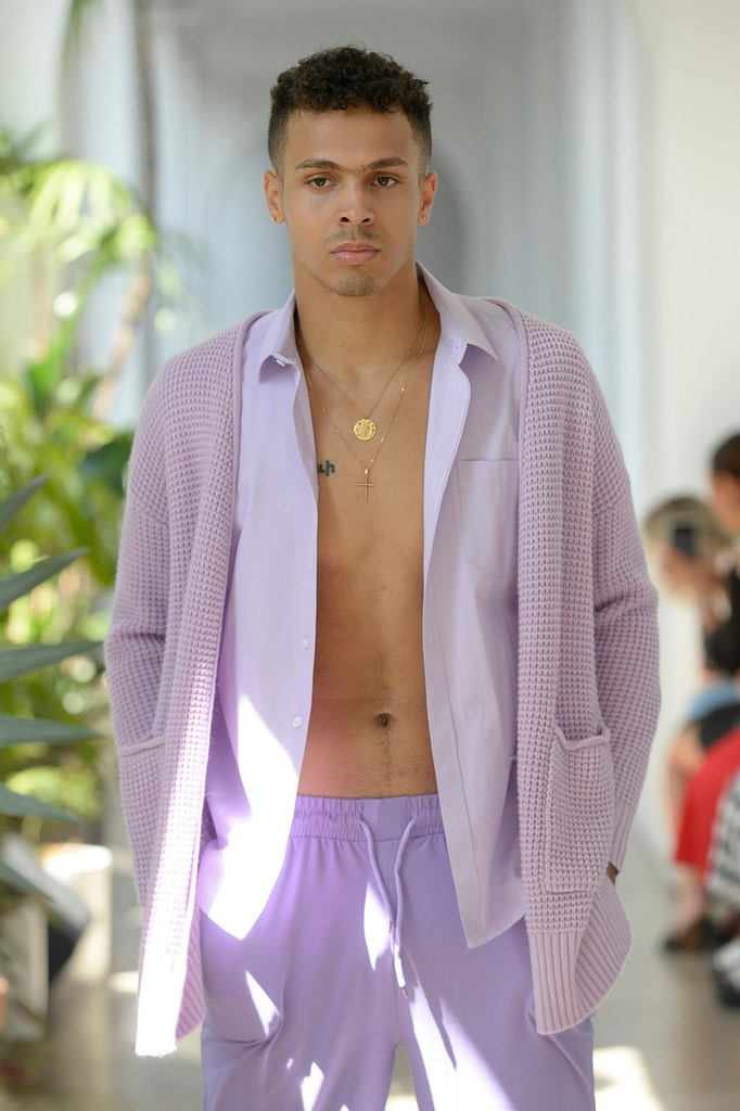 Lavender shined for Spring/Summer ‘22 by Tiffany Brown Designs at NYFW