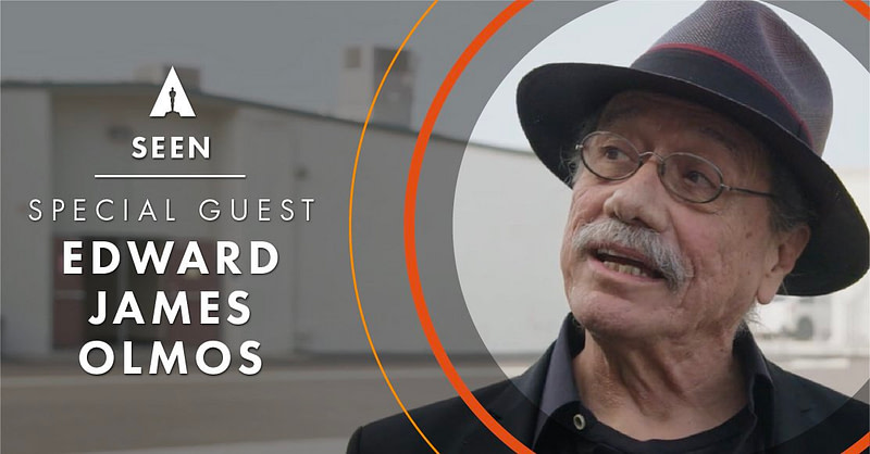 ACADEMY’S LATINX-FOCUSED INTERVIEW SERIES, “SEEN,” CONTINUES WITH EDWARD JAMES OLMOS