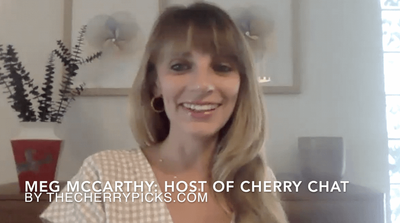 Interview with Host Meg McCarthy about Cherry Chat on IG Live by Cherry Picks | The CherryPicks.com