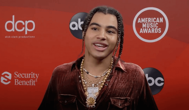 24kGoldn Interview at the American Music Awards 2020