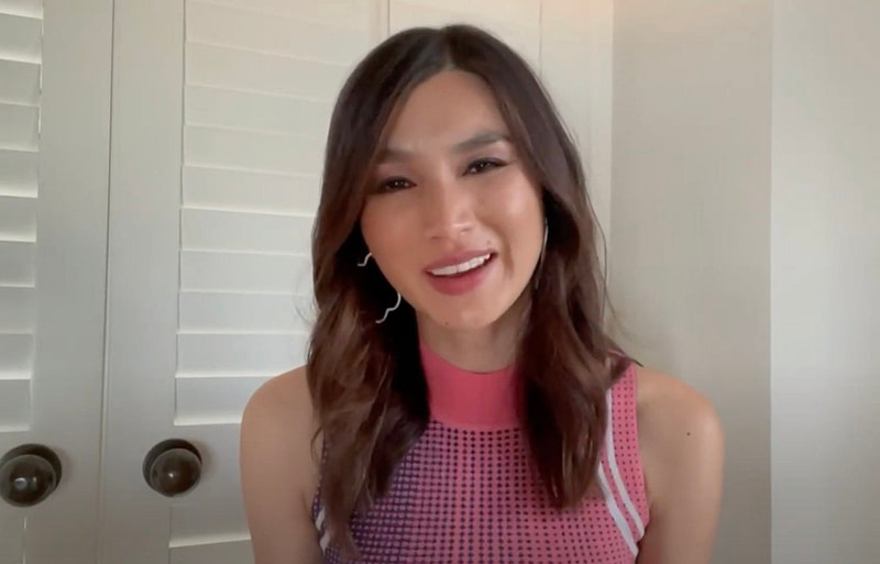 Gemma Chan honored by Jon Chu at ELLE's 27th Annual Women In Hollywood Celebration