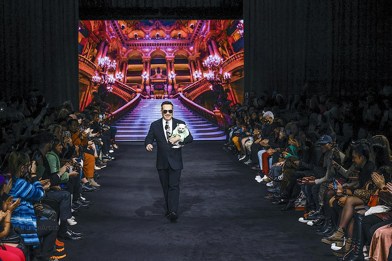 Anthony Rubio At New York Fashion Week Powered By Art Hearts Fashion February 2022