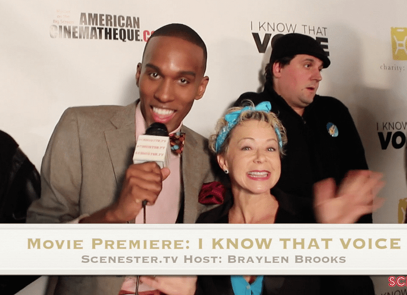 DEBI DERRYBERRY at I Know That Voice movie Premiere I Voice of Jimmy Neutron & More!